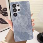 For Samsung Galaxy S25 Ultra 5G Denim MagSafe Magnetic PC + PU Phone Case(Grayish Blue) - 1