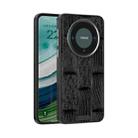 For Huawei Mate 60 Pro / 60 Pro+ ABEEL Beast Pattern 6D Micro-Embossed MagSafe Genuine Leather Phone Case(Black) - 1
