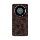 For Huawei Mate 60 Pro / 60 Pro+ ABEEL Beast Pattern 6D Micro-Embossed MagSafe Genuine Leather Phone Case(Brown) - 2