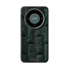 For Huawei Mate 60 Pro / 60 Pro+ ABEEL Beast Pattern 6D Micro-Embossed MagSafe Genuine Leather Phone Case(Green) - 2