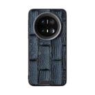 For Huawei Mate 70 Pro / 70 Pro+ ABEEL Beast Pattern 6D Micro-Embossed MagSafe Genuine Leather Phone Case(Blue) - 2