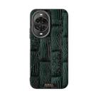 For Huawei nova 14 ABEEL Beast Pattern 6D Micro-Embossed MagSafe Genuine Leather Phone Case(Green) - 2