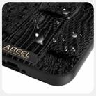 For Huawei nova 14 Ultra ABEEL Beast Pattern 6D Micro-Embossed MagSafe Genuine Leather Phone Case(Black) - 3