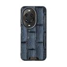 For Huawei nova 14 Ultra ABEEL Beast Pattern 6D Micro-Embossed MagSafe Genuine Leather Phone Case(Blue) - 2