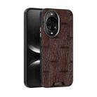 For Huawei nova 14 Pro ABEEL Beast Pattern 6D Micro-Embossed MagSafe Genuine Leather Phone Case(Brown) - 1