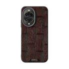 For Huawei nova 14 Pro ABEEL Beast Pattern 6D Micro-Embossed MagSafe Genuine Leather Phone Case(Brown) - 2