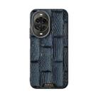 For Huawei nova 14 Pro ABEEL Beast Pattern 6D Micro-Embossed MagSafe Genuine Leather Phone Case(Blue) - 2