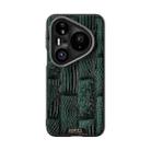 For Huawei Pura 80 Pro 5G / 80 Pro+ 5G ABEEL Beast Pattern 6D Micro-Embossed MagSafe Genuine Leather Phone Case(Green) - 2