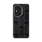 For Honor 300 Ultra ABEEL Beast Pattern 6D Micro-Embossed MagSafe Genuine Leather Phone Case(Black) - 2