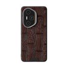 For Honor 300 Ultra ABEEL Beast Pattern 6D Micro-Embossed MagSafe Genuine Leather Phone Case(Brown) - 2