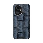 For Honor 300 ABEEL Beast Pattern 6D Micro-Embossed MagSafe Genuine Leather Phone Case(Blue) - 2