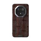 For Huawei Mate 70 RS Ultimate ABEEL Beast Pattern 6D Micro-Embossed Genuine Leather Phone Case(Brown) - 2