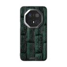 For Huawei Mate 70 RS Ultimate ABEEL Beast Pattern 6D Micro-Embossed Genuine Leather Phone Case(Green) - 2
