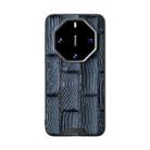 For Huawei Mate 60 RS Ultimate ABEEL Beast Pattern 6D Micro-Embossed Genuine Leather Phone Case(Blue) - 2