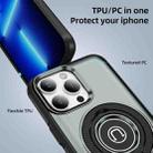 For iPhone 13 Pro Ring Holder Magnetic Phone Case(Grey) - 2