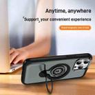 For iPhone 13 Pro Max Ring Holder Magnetic Phone Case(Grey) - 3