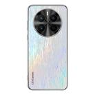For Huawei Mate 50 Dazzling Acrylic Shockproof Phone Case(White) - 1