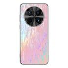 For Huawei Mate 50 Pro Dazzling Acrylic Shockproof Phone Case(Pink) - 1