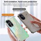 For Honor V40 Lite Dazzling Acrylic Shockproof Phone Case(Black) - 3