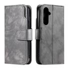For Samsung Galaxy S25+ 5G Tri-Fold 9-Card Wallets Leather Phone Case(Grey) - 2