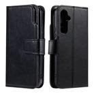 For Samsung Galaxy S25+ 5G Tri-Fold 9-Card Wallets Leather Phone Case(Black) - 2