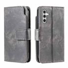 For Samsung Galaxy S24 FE 5G Tri-Fold 9-Card Wallets Leather Phone Case(Grey) - 2