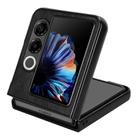 For ZTE nubia Flip2 A404ZT Wristband Leather Back Phone Case(Black) - 3