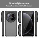 For Xiaomi 15 Ultra Fan Dun Series TPU Hybrid PC Frosted Phone Case(Black) - 2