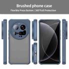 For Xiaomi 15 Ultra Fan Dun Series TPU Hybrid PC Frosted Phone Case(Blue) - 2