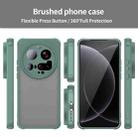 For Xiaomi 15 Ultra Fan Dun Series TPU Hybrid PC Frosted Phone Case(Green) - 2