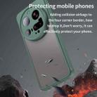 For Xiaomi 15 Ultra Fan Dun Series TPU Hybrid PC Frosted Phone Case(Green) - 3