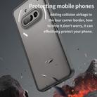 For Nothing Phone 3a Fan Dun Series TPU Hybrid PC Frosted Phone Case(Black) - 3