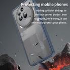 For Nothing Phone 3a Pro Fan Dun Series TPU Hybrid PC Frosted Phone Case(Blue) - 3