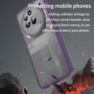 For Nothing Phone 3a Pro Fan Dun Series TPU Hybrid PC Frosted Phone Case(Purple) - 3