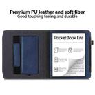 For Pocketbook Era PB700 Calfskin Leather Hand Rest Holder Smart Tablet Case(Blue) - 3