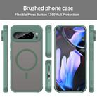 For Google Pixel 9 Pro XL Fan Dun Series TPU Hybrid PC Frosted Magsafe Phone Case(Green) - 2