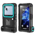 RedPepper 4th Generation Diving Protective Case for iPhone, Waterproof depth: 15m(Black Blue) - 1