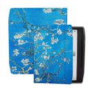 For Pocketbook Era PB700 Magnetic Type Custer Silk Painting Leather Smart Tablet Case(Plum Bossom) - 1
