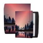 For Pocketbook Era PB700 Magnetic Type Custer Silk Painting Leather Smart Tablet Case(Night) - 1