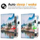 For Pocketbook PB616 Hand Rest Holder Painting Leather Smart Tablet Case(Landscape Painting) - 2
