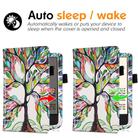 For Pocketbook PB616 Hand Rest Holder Painting Leather Smart Tablet Case(Lucky Tree) - 2