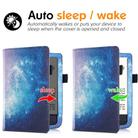 For Pocketbook PB616 Hand Rest Holder Painting Leather Smart Tablet Case(Nebula Starry) - 2