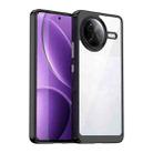 For Xiaomi Poco F7 Ultra Colorful Series Acrylic Hybrid TPU Phone Case(Black) - 1