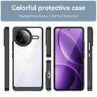 For Xiaomi Poco F7 Ultra Colorful Series Acrylic Hybrid TPU Phone Case(Black) - 2