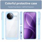 For Xiaomi Poco F7 Ultra Colorful Series Acrylic Hybrid TPU Phone Case(Blue) - 2