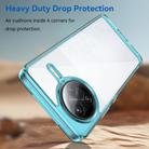 For Xiaomi Poco F7 Ultra Colorful Series Acrylic Hybrid TPU Phone Case(Transparent Blue) - 3
