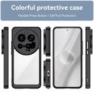 For Xiaomi 15 Ultra Colorful Series Acrylic Hybrid TPU Phone Case(Black) - 2