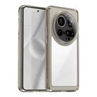 For Xiaomi 15 Ultra Colorful Series Acrylic Hybrid TPU Phone Case(Transparent Grey) - 1