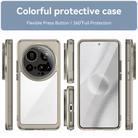 For Xiaomi 15 Ultra Colorful Series Acrylic Hybrid TPU Phone Case(Transparent Grey) - 2