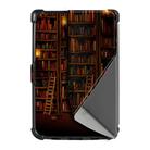 For Pocketbook B606 628 633 632 627 616 Painting Deformation TPU Leather Smart Tablet Case(Library) - 3